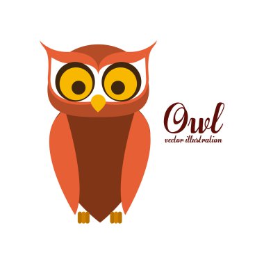 Kuş tasarım, vektör çizim.