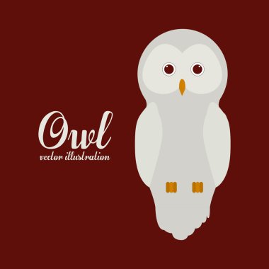 Kuş tasarım, vektör çizim.