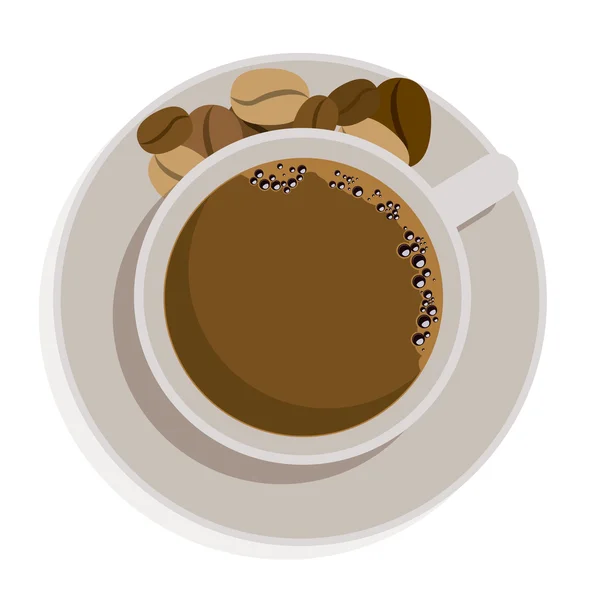 Kawowa, ilustracji wektorowych. — Wektor stockowy