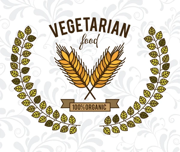 Food design,vector illustration. — Stock Vector