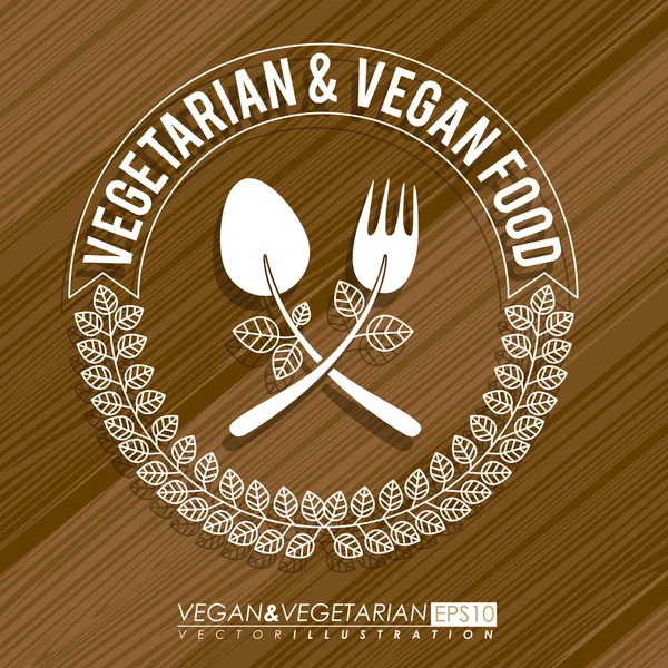 Design alimentaire, illustration vectorielle . — Image vectorielle