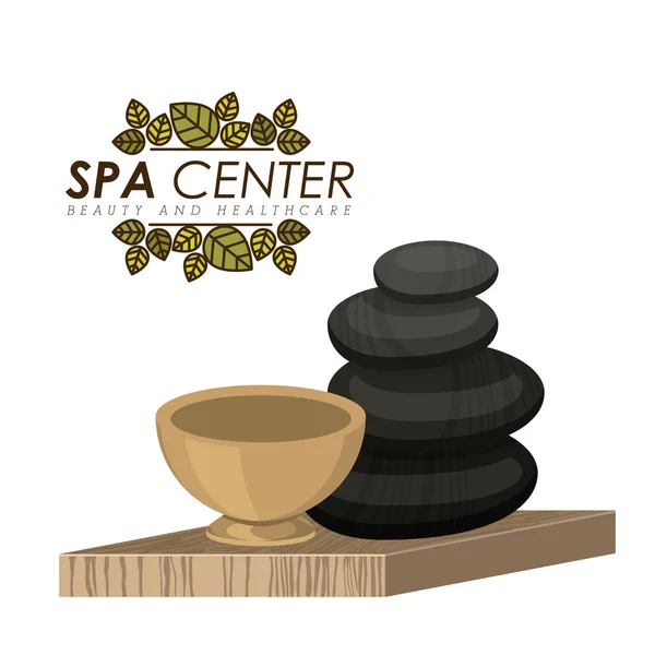 Diseño de spa, ilustración vectorial . — Archivo Imágenes Vectoriales