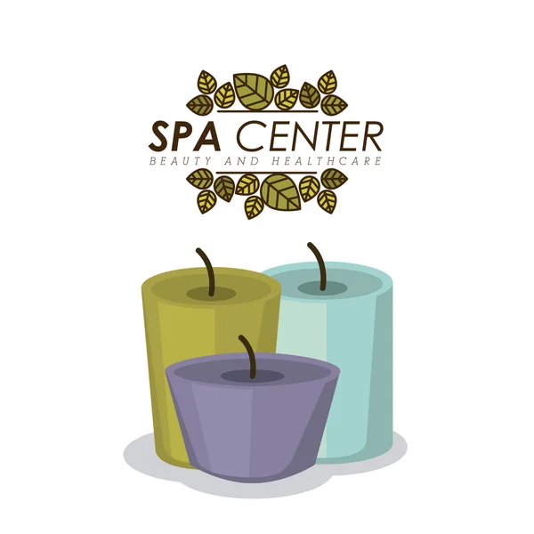 Diseño de spa, ilustración vectorial . — Archivo Imágenes Vectoriales