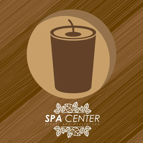 Spa ontwerp, vectorillustratie. — Stockvector