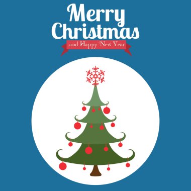 Noel tasarımı, vektör illüstrasyonu.