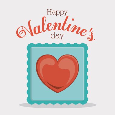 Romantik tasarım, vektör çizim.