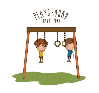 Bahçesi tasarımı, vektör çizim.