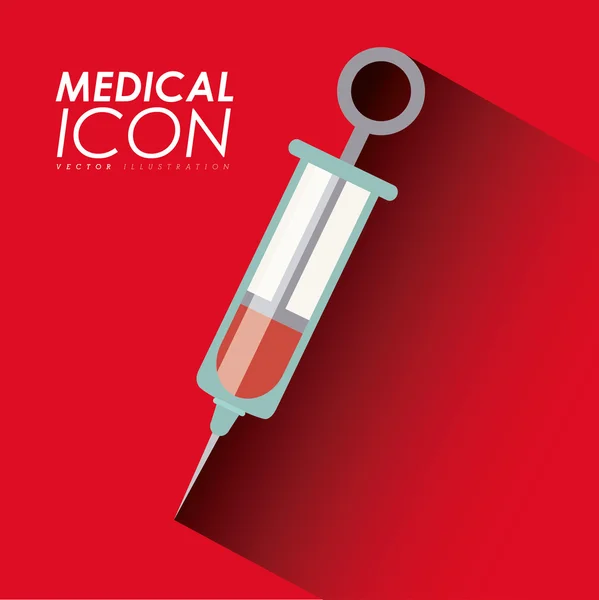 Medical design, vector illustration, — Stock Vector