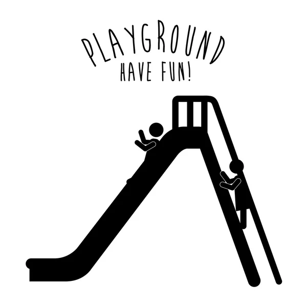 Playground design,vector illustration. — Stock Vector