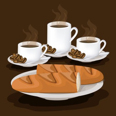 Fırın tasarımı, vektör çizim.