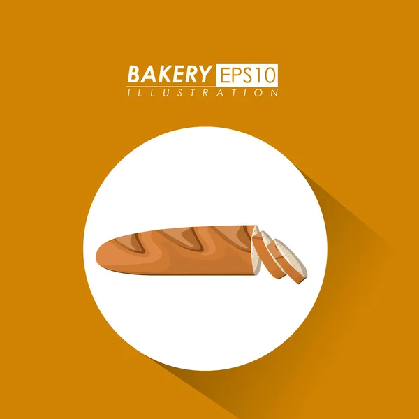 Bakery design, vector illustration. — Stock Vector