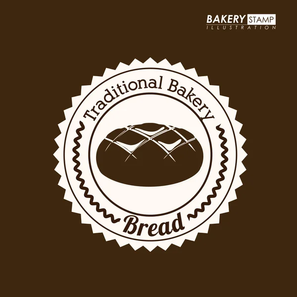 Bakery design, vector illustration. — Stock Vector