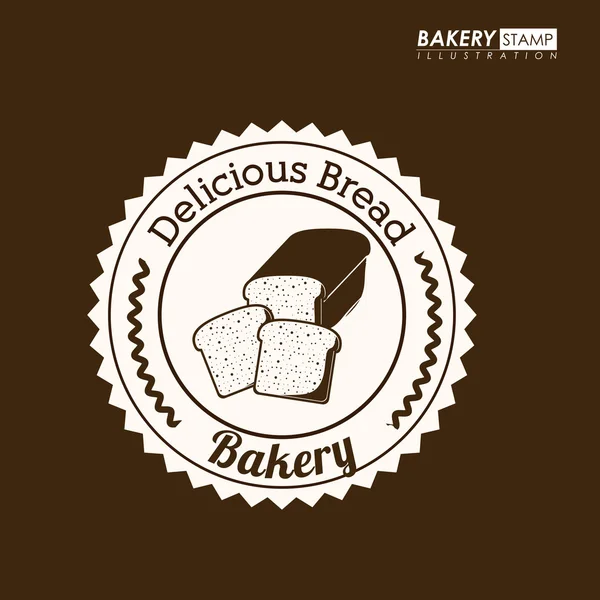 Design boulangerie, illustration vectorielle . — Image vectorielle