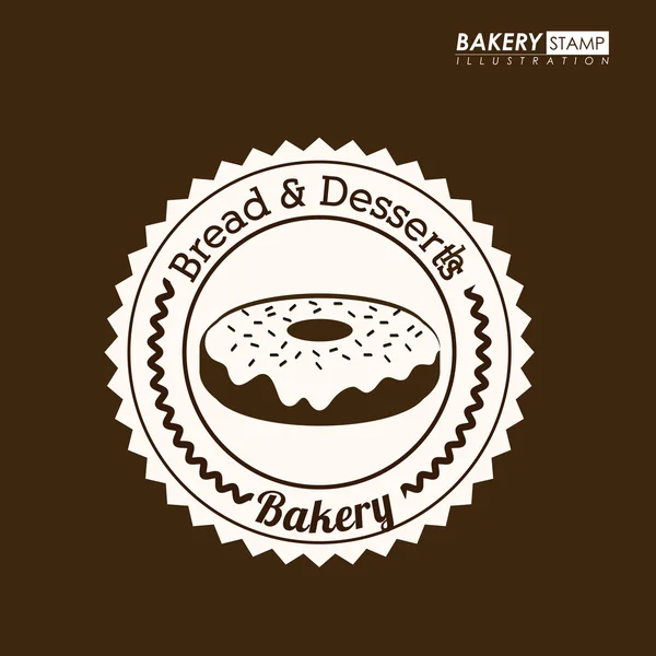 Bakery design, vector illustration. — Stock Vector