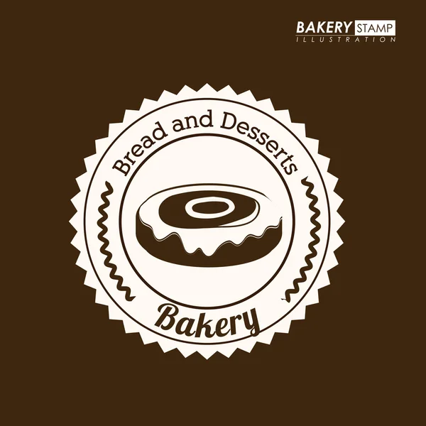 Bakery design, vector illustration. — Stock Vector