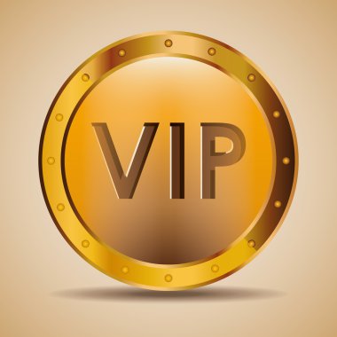 VIP tasarım, vektör çizim.