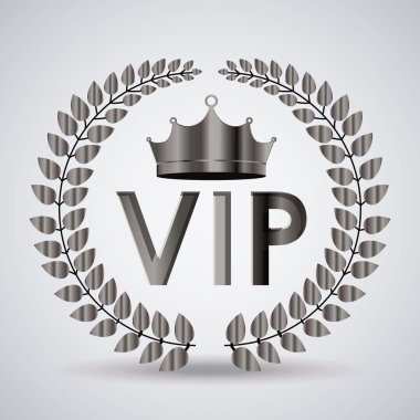 VIP tasarım, vektör çizim.