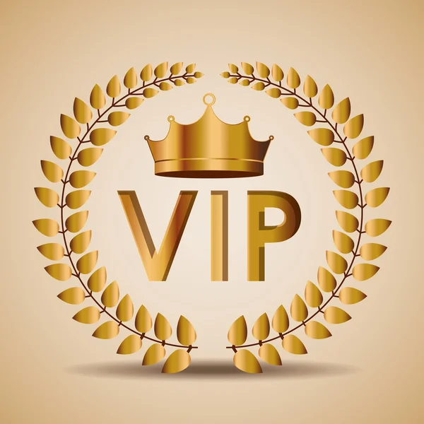 Design VIP, illustration vectorielle . — Image vectorielle