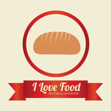 Gıda tasarım, vektör çizim.