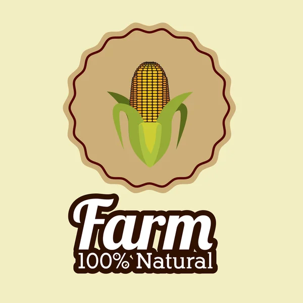 Farmdesign, Vektorillustration. — Stockvektor