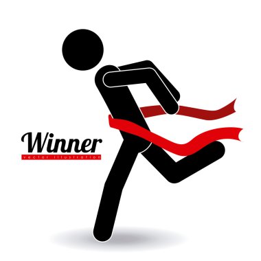 Yarışma tasarım, vektör çizim.