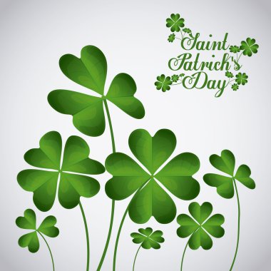 St patricks günü tasarım, vektör çizim.