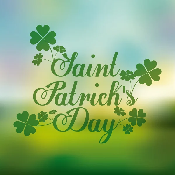 St patricks day design, vektor illustration. — Stock vektor