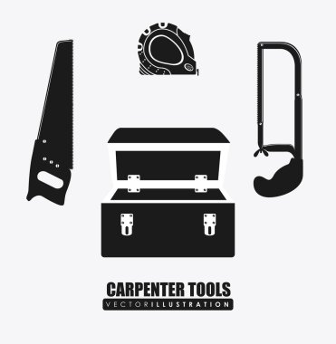 Tools design, vector illustration.
