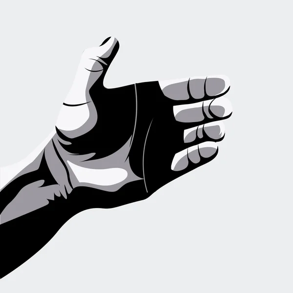 Hands design, vector illustration. — Stock Vector
