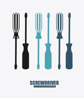 Tools design, vector illustration.
