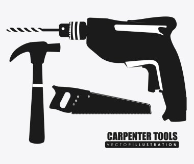 Tools design, vector illustration.