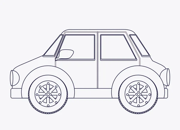 Transport, gambar vektor desing . - Stok Vektor