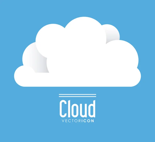 Cloud — Stock Vector
