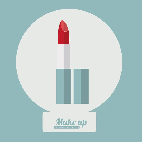 Make-up Design, Vektorillustration — Stockvektor