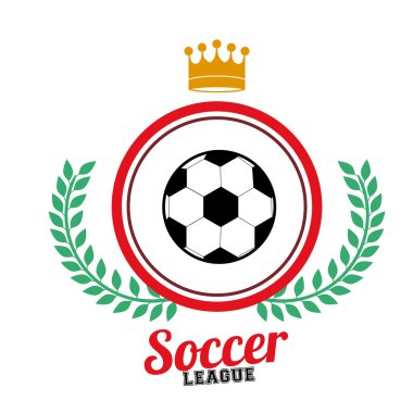 Futbol tasarım vektör çizim.