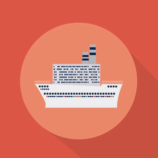 Croisière Caraïbes Design — Image vectorielle