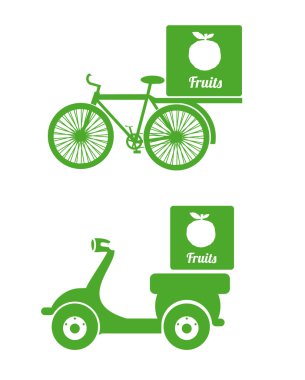 Teslim tasarım, vektör çizim.