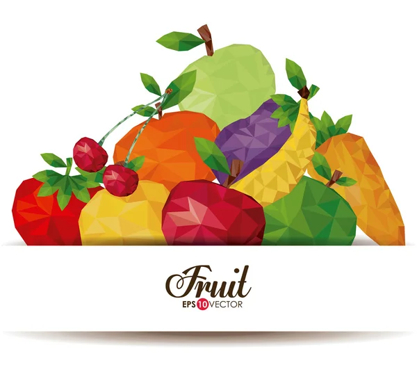 Diseño de frutas — Vector de stock