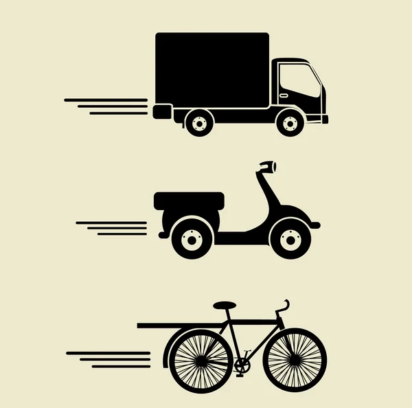 Delivery design, vector illustration. — Stock Vector