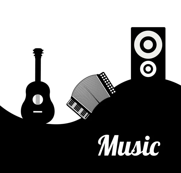 Music design — Stock Vector