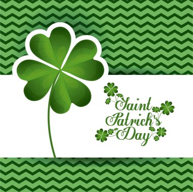 St patricks günü tasarım, vektör çizim.