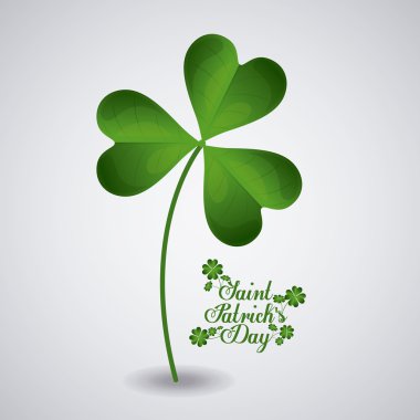 St patricks günü tasarım, vektör çizim.