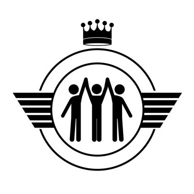 Şampiyonluk tasarım, vektör çizim.