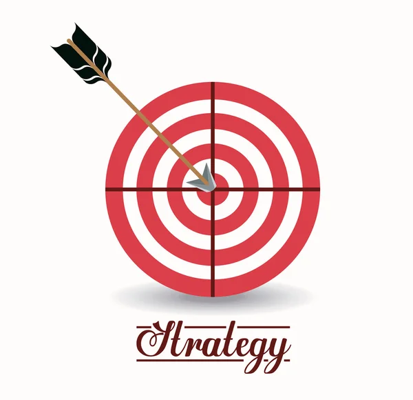 Strategi, utformning — Stock vektor