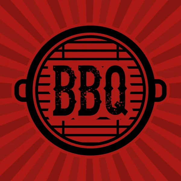 BBQ design — Stock Vector