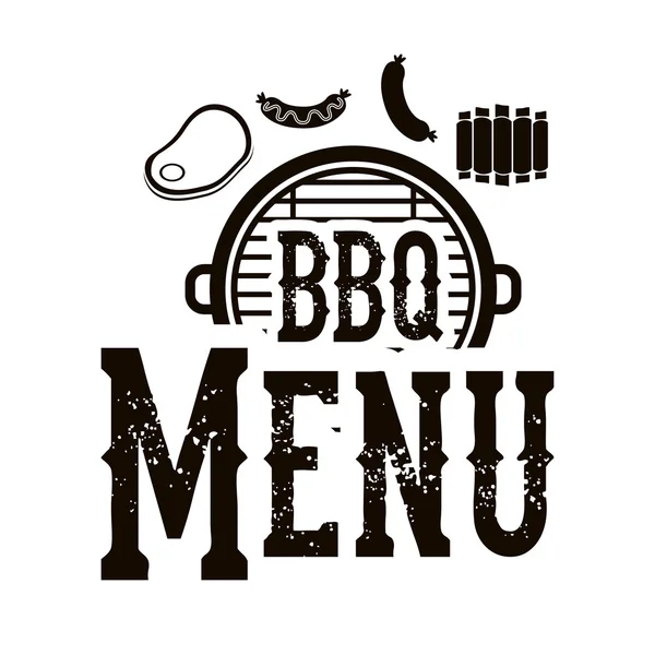 BBQ design — Stock Vector