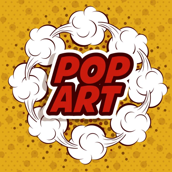 Diseño de arte pop — Vector de stock