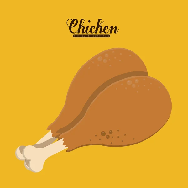 Kyckling design — Stock vektor