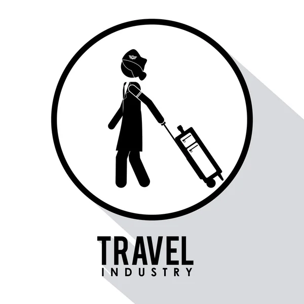 Travel icon design — Stock Photo, Image