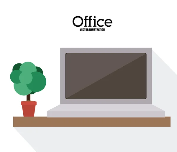 Office design — Stockvector